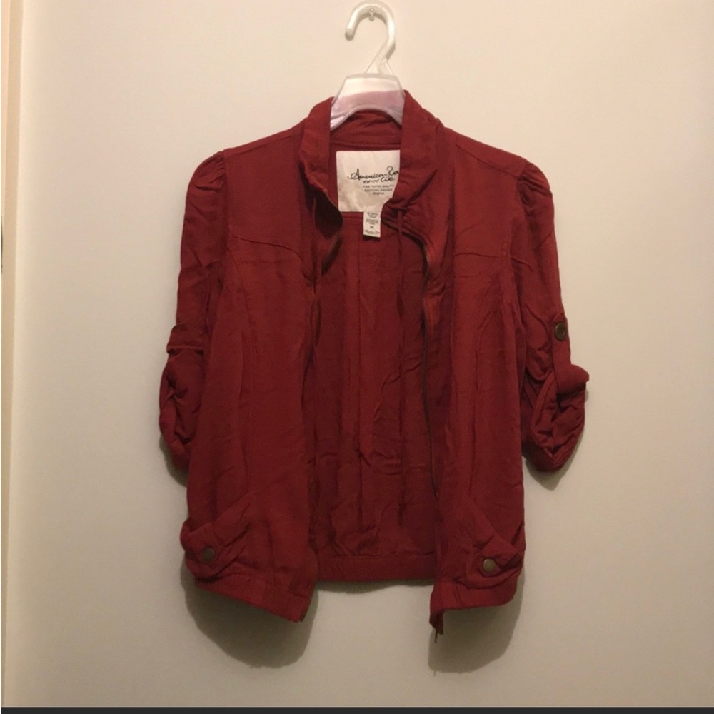 American Rag Light Weight 3/4 sleeve Bomber Jacket